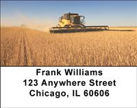 Tractors At Work Address Labels