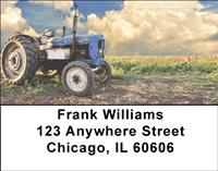 Vintage Tractors Address Labels
