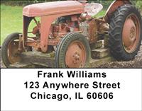 Vintage Tractors Address Labels