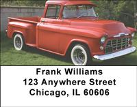 Vintage Trucks Address Labels