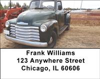 Vintage Trucks Address Labels