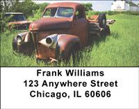 Rusty Trucks Address Labels