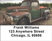 Rusty Trucks Address Labels