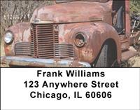 Rusty Trucks Address Labels
