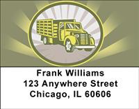 Truck Favorites Address Labels