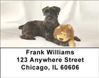 Schnauzers and Toys Address Labels