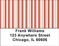 Candy Stripes Address Labels