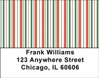 Candy Stripes Address Labels