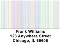 Pastel Stripes Address Labels
