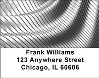 Metallic Stripes Address Labels