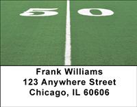 50 Yard Line Address Labels
