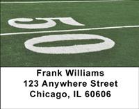 50 Yard Line Address Labels