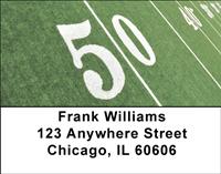 50 Yard Line Address Labels