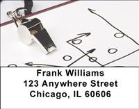 Football Practice Address Labels