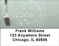 Football Practice Address Labels