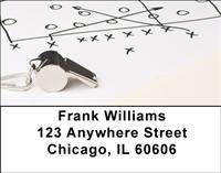Football Practice Address Labels
