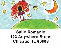 Moonchildren by Amy S. Petrik Address Labels