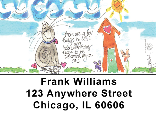 Home Sweet Home by Amy S. Petrik Address Labels