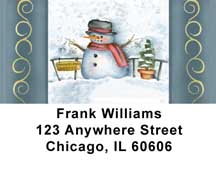 Snowflake Collector by Lorrie Weber Address Labels