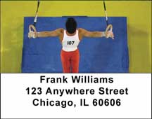 Gymnastics Address Labels