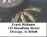 Fishing Flies Address Labels