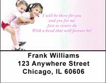 Sisters by Sweet Intentions Address Labels