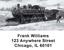 Old Time Trains Address Labels