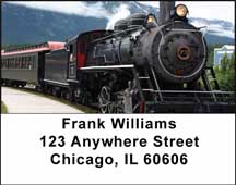 Steam Train Address Labels