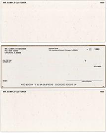 Tan Lines Laser Business One Per Page Voucher Checks Middle Style