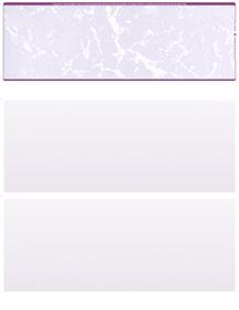 Violet Marble Blank Stock for Computer Voucher Checks Top Style