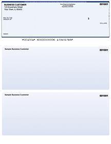 Blue Safety Laser Business One Per Page Voucher Checks Top Style