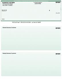 Green Safety Laser Business One Per Page Voucher Checks Top Style