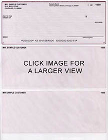Burgundy Lines Laser Business One Per Page Voucher Checks Top Style