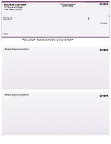 Violet Safety Laser Business One Per Page Voucher Checks Top Style