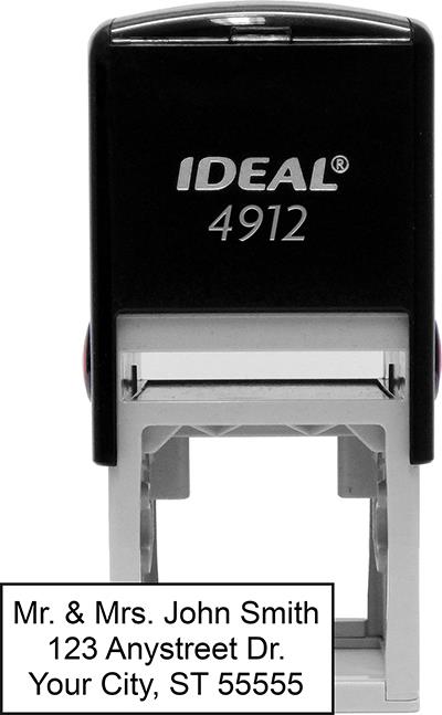 3 Line Address Stamp