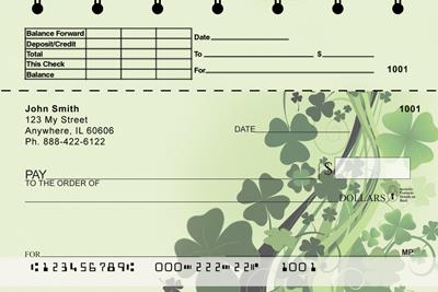 Stylistic Shamrocks Top Stub