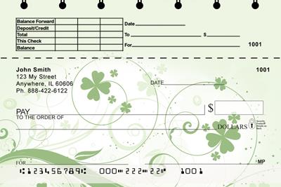 Stylistic Shamrocks Top Stub