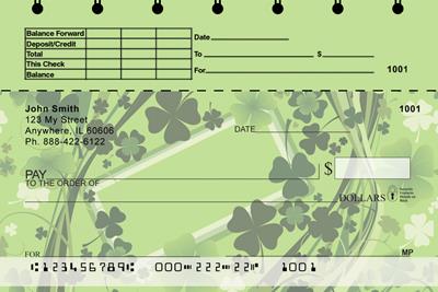 Stylistic Shamrocks Top Stub
