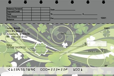 Stylistic Shamrocks Top Stub