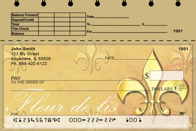 Classic Fleur De Lis Top Stub