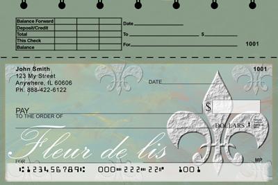 Classic Fleur De Lis Top Stub