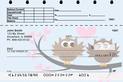 Owl Couple Top Stub