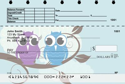 Owl Couple Top Stub