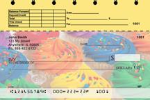 Colorful Cupcakes Top Stub